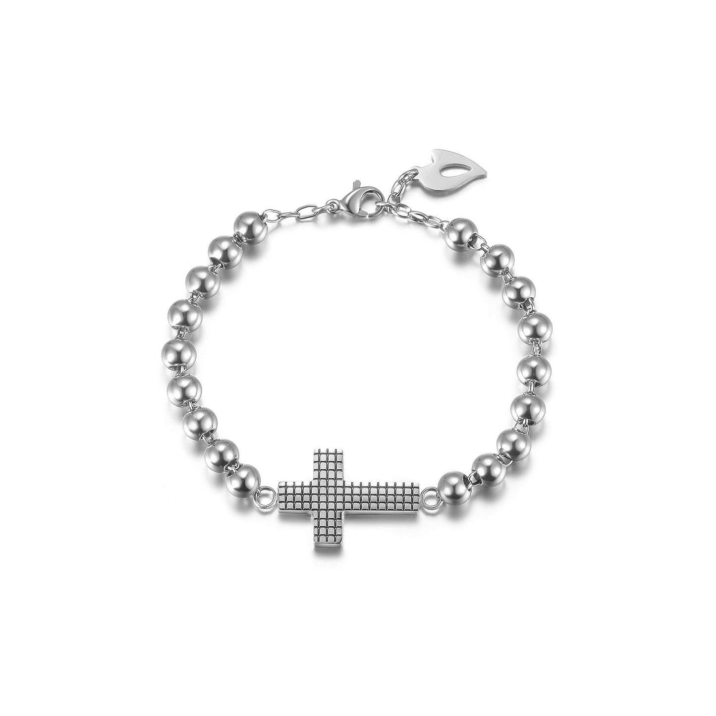 Horizontal cross Beaded Bracelet