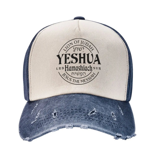 Christian Gift Hats Yeshua Hamashiach Jesus The Messiah Baseball Cap