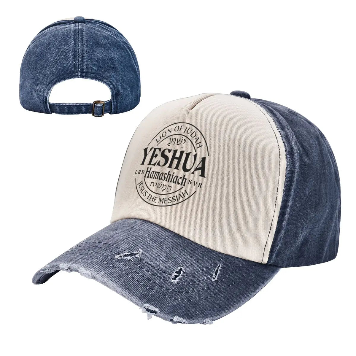 Christian Gift Hats Yeshua Hamashiach Jesus The Messiah Baseball Cap