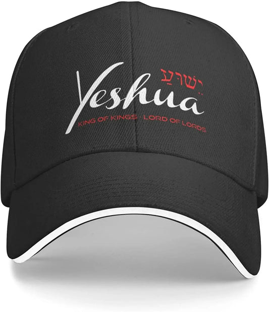 Yeshua Jesus Christian Hat for Men Women Adjustable Dad Trucker Hats