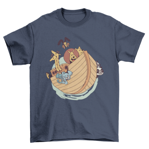 Noah's ark t-shirt design