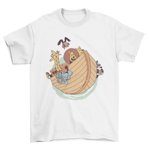 Noah's ark t-shirt design