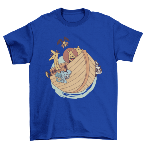 Noah's ark t-shirt design