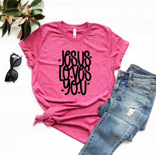 VAL0081 Jesus Loves You Shirt