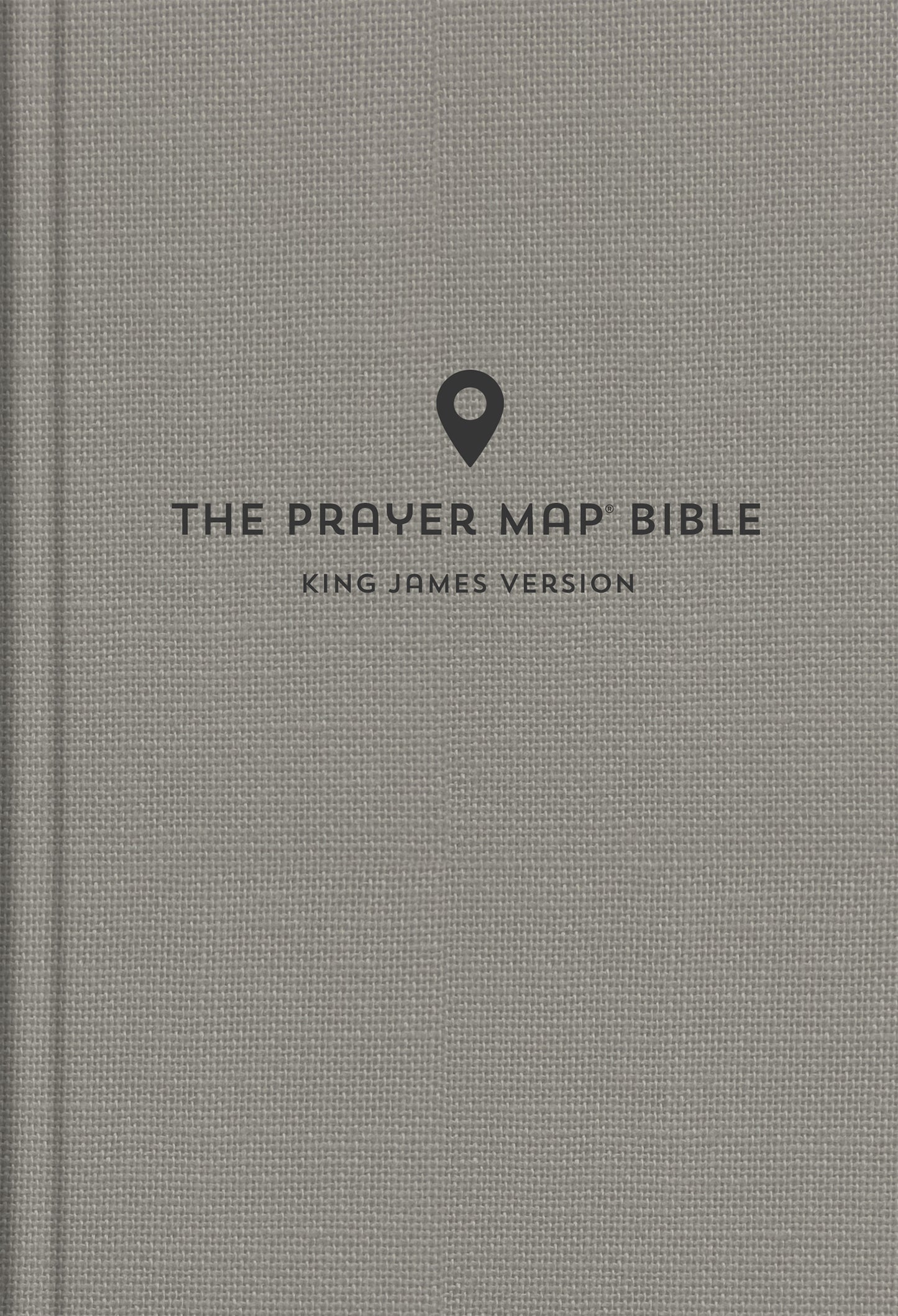 The KJV Prayer Map® Bible [Gray Weave]