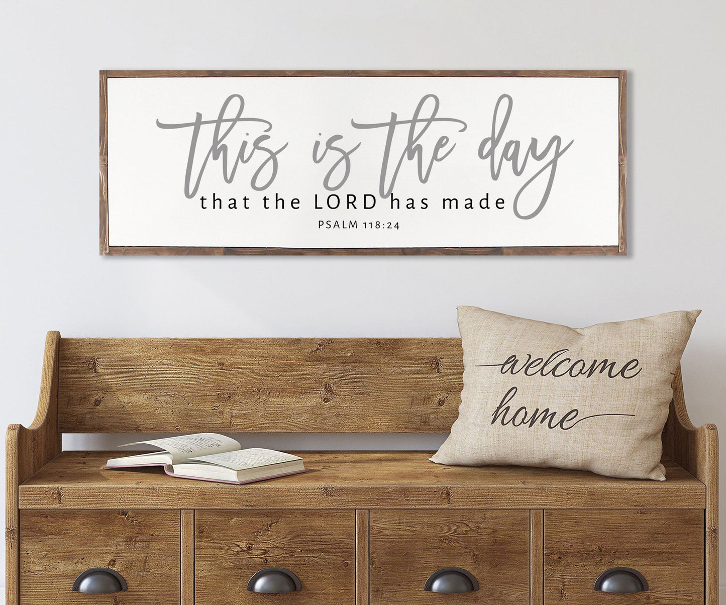 This Is The Day That The Lord Has Made | Christian Wall Art |