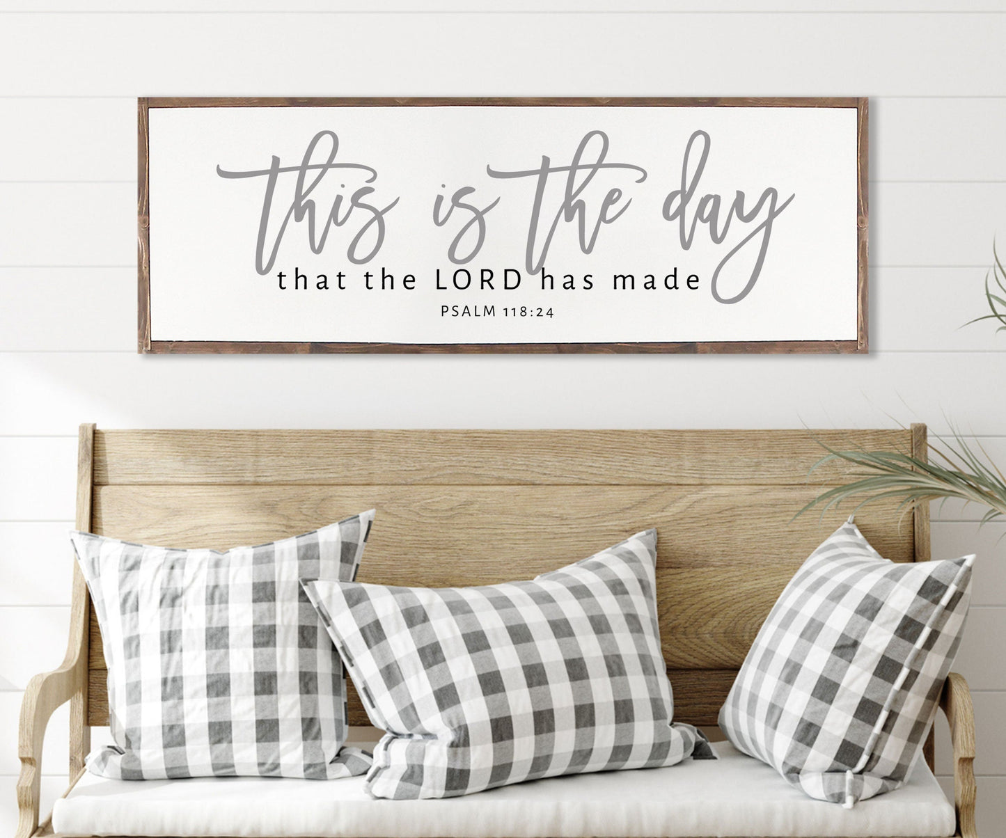 This Is The Day That The Lord Has Made | Christian Wall Art |