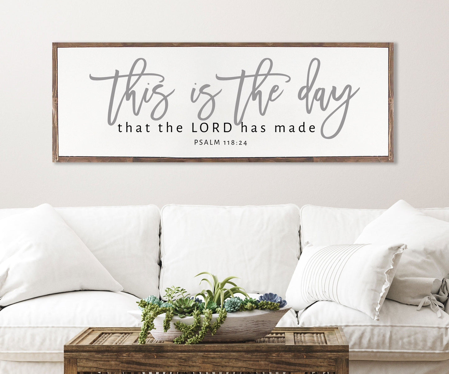 This Is The Day That The Lord Has Made | Christian Wall Art |