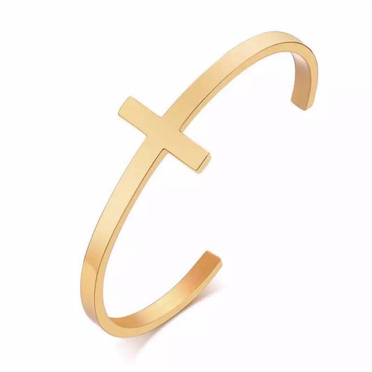 Jamie Side Cross Bracelet