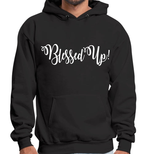 Mens Graphic Hoodie Blessed Up