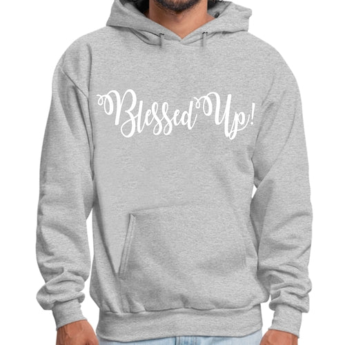 Mens Graphic Hoodie Blessed Up