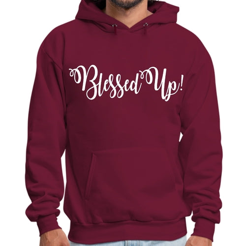 Mens Graphic Hoodie Blessed Up