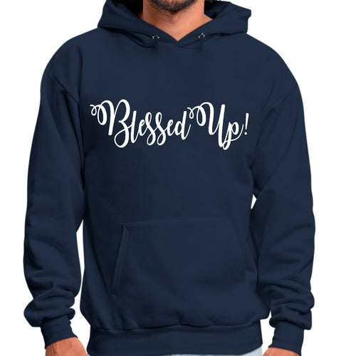 Mens Graphic Hoodie Blessed Up